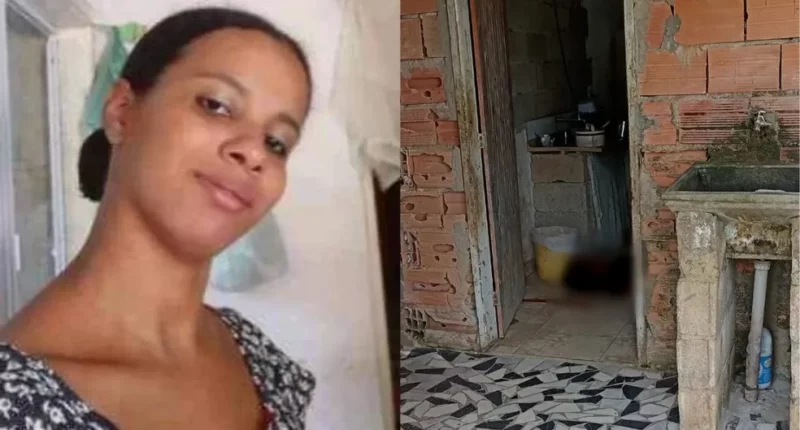 Luciane Souza dos Santos foi morta a pauladas em Itariri (SP) — Foto: Reprodução/Facebook e Polícia Civil/Divulgação