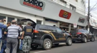 Polícia Federal cumpriu mandados em Marília e fechou empresas de comunicação — Foto: Romeu Neto/TV TEM