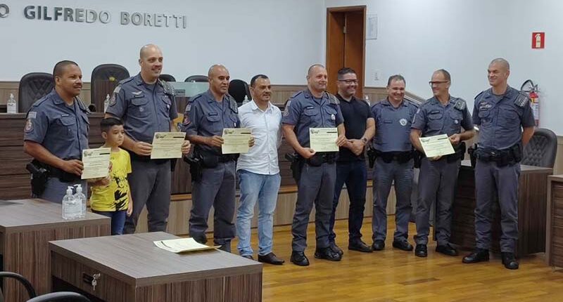 Equipes da Polícia Militar que foram destaques nos meses de novembro e dezembro de 2022, e janeiro de 2023 (Foto: Divulgação)