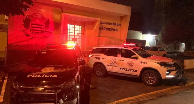 Suspeito de esfaquear e matar jovem em Martinópolis (SP) foi preso nesta quarta-feira (8) — Foto: Polícia Civil